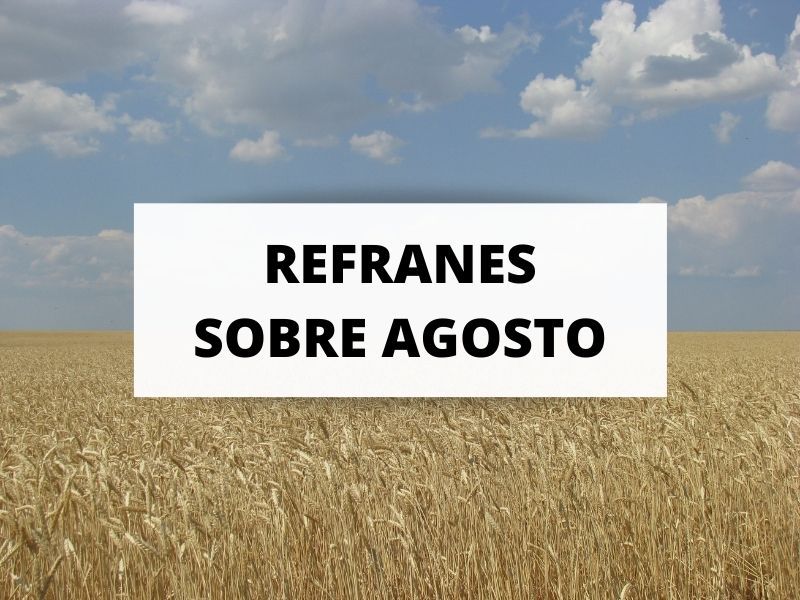 Descubre el refranero meteorológico para el mes de agosto